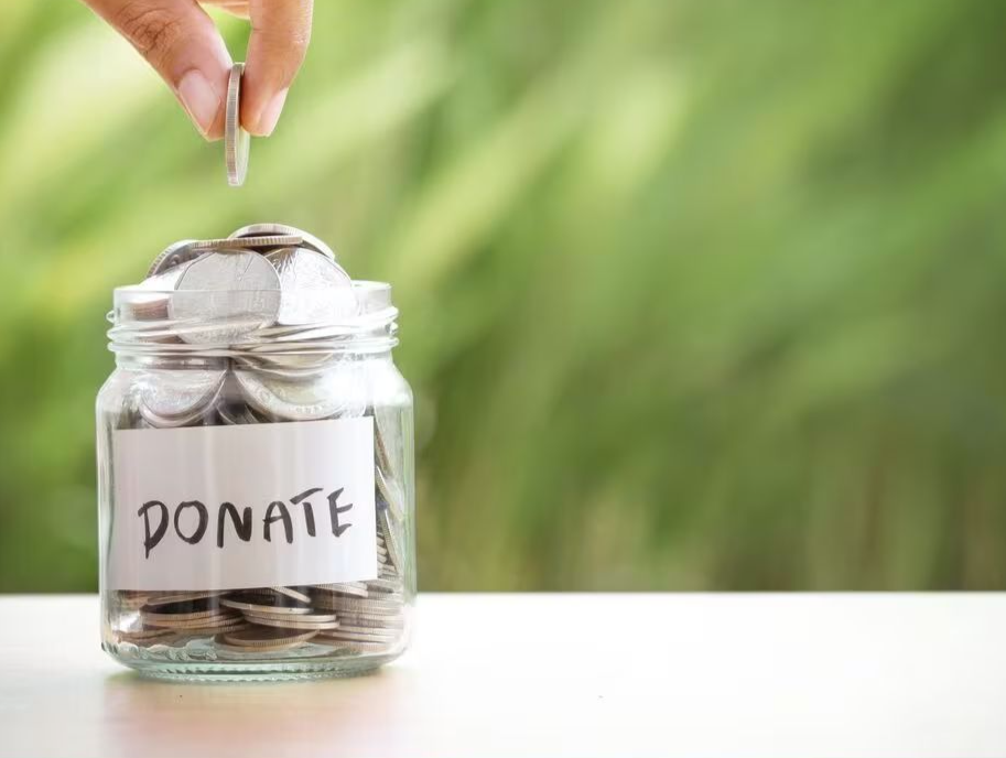 Once Off Donation Background